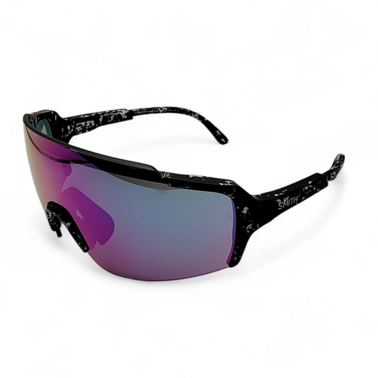 Occhiali Smith mod. Flywheel Matte Black Marble col. lenti grey