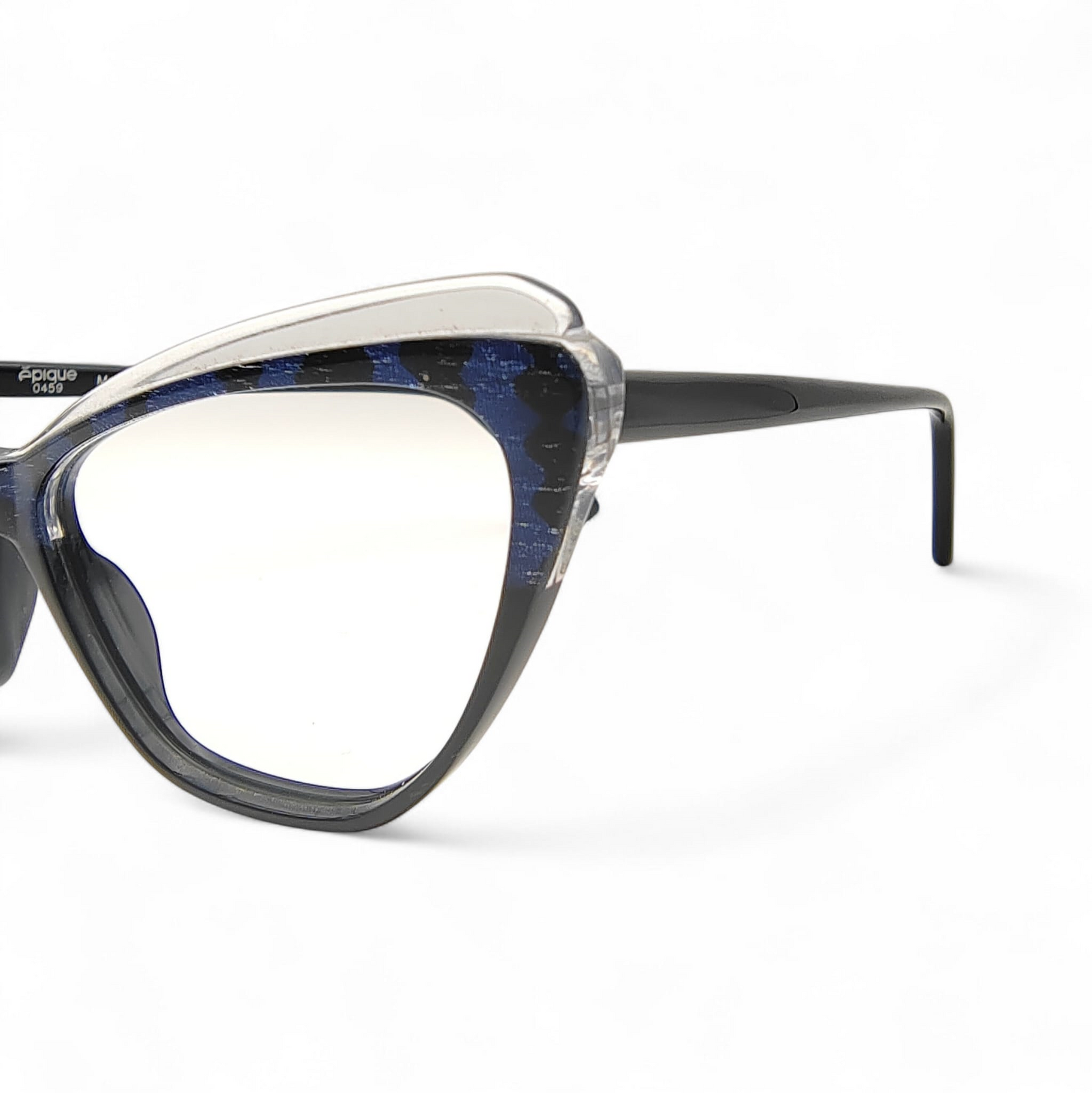 Epique CAMILLA 04 — occhiali da sole acetato Nero/Cristal/Seta Blu