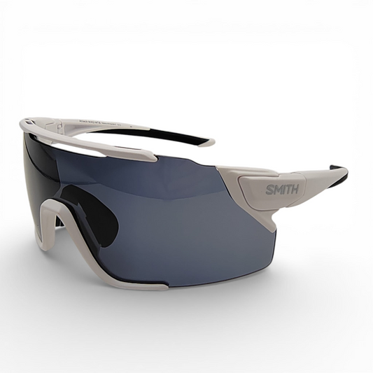 Occhiali Smith mod. Performance Attack MAG MTB Matte white 03 0/1 col. lenti grey