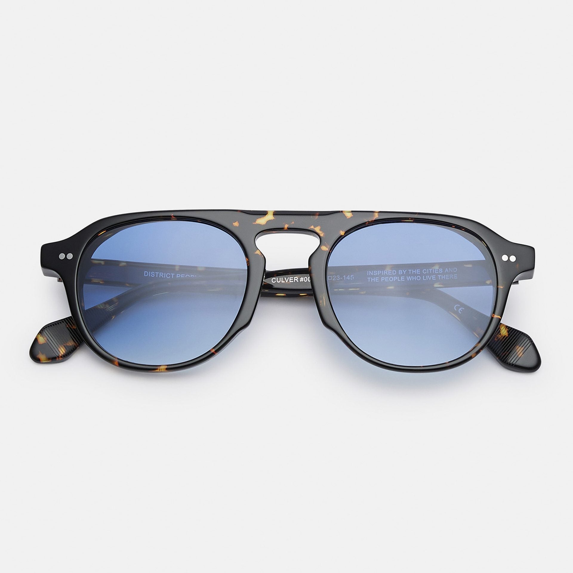 District People CULVER 02 — occhiali da sole acetato Tartrugato