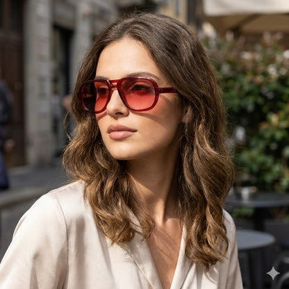 Original Vintage Sonnenbrille - WOP WP02 Tortoise